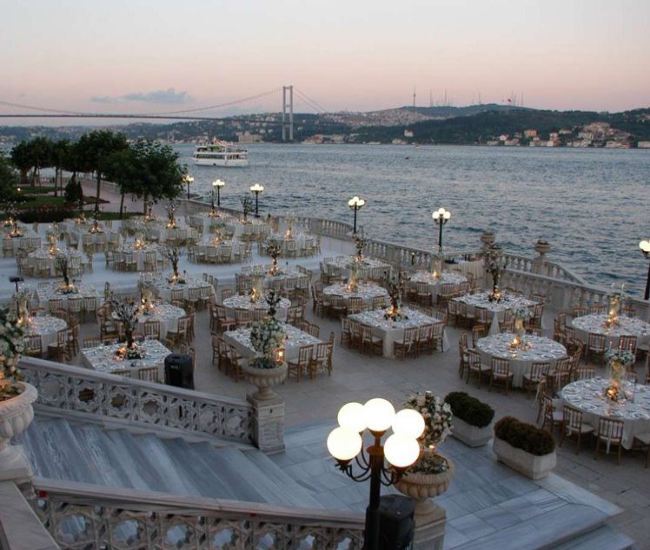 لیست قیمت رزرو اجاره بهترین ارزانترین باغ تالار عروسی استانبول ترکیه