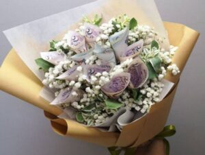 گل آرایی پول برای عروسی و تولد شیراز و تزئین پول برای عروسی و تولد شیراز | گل آرایی پول در شیراز |