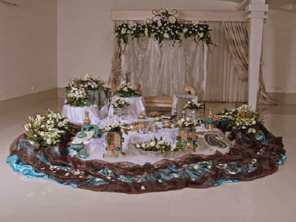 گل فروشی های اهواز خوزستان | گل آرایی گل کارس مراسم مجالس تولد و عروسی و ماشین عروس در اهواز خوزستان | سفره عقد اهواز
